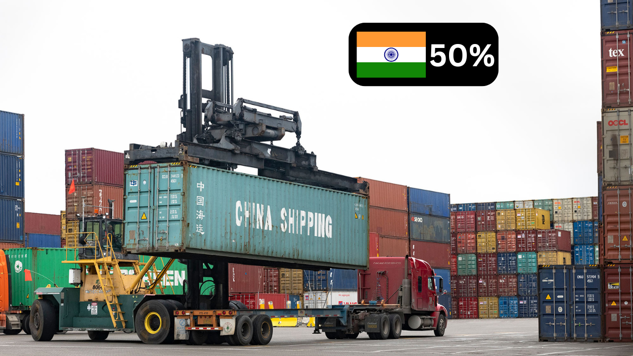 Increased tariffs on India Image
