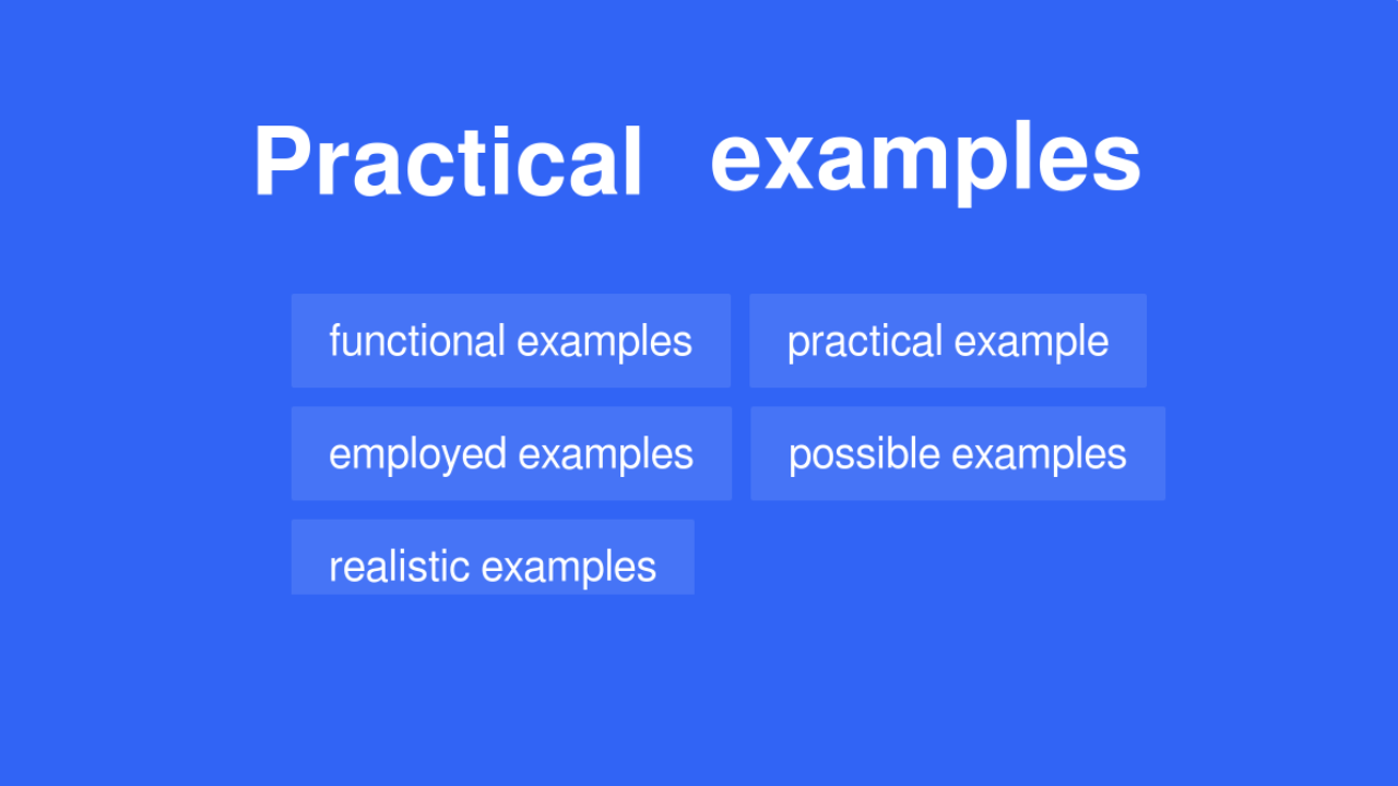 Practical Example Image