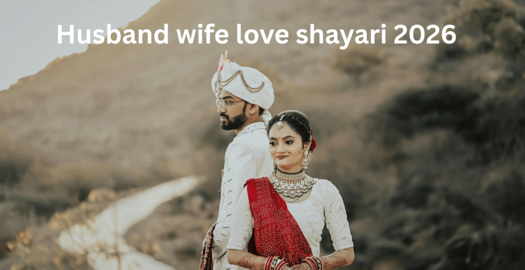 Husband wife love shayari 2026