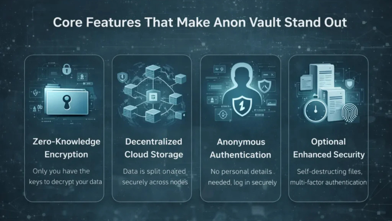 Important Privacy Features of Anon Vault