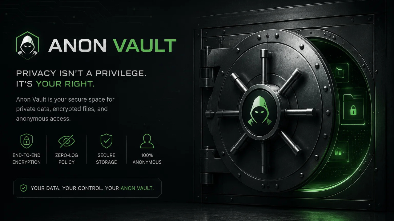 Security Advantage of Anon Vault