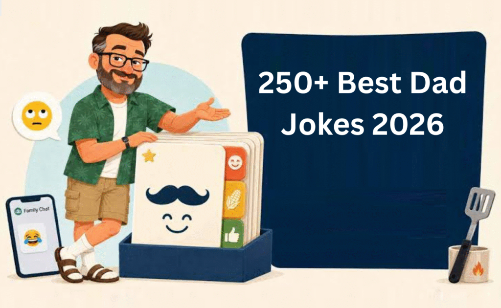 250+ Best Dad Jokes 2026 for Every Occasion: The Ultimate Collection Best Dad Jokes 2026 Image