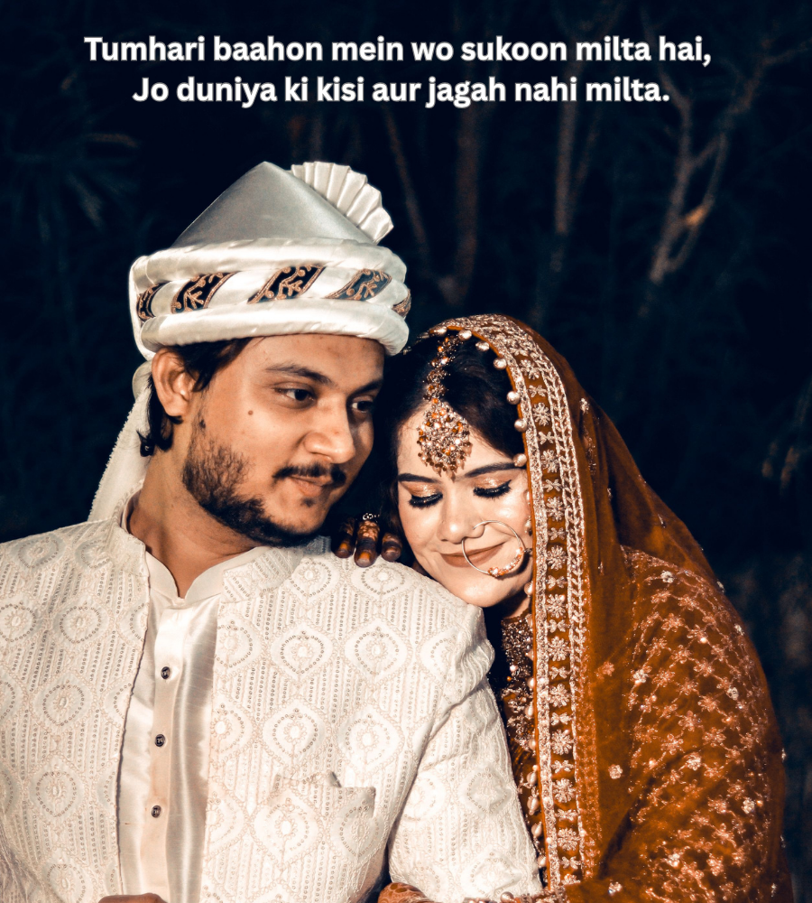 Romantic 2 Line Shayari for Husband