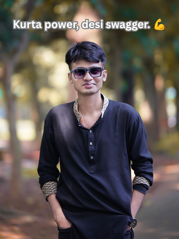 Captions for Boys in Traditional Wear